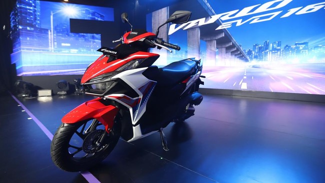 Honda Vario Evo 160 meluncur di Indonesia, Rabu (24/6/2026).
