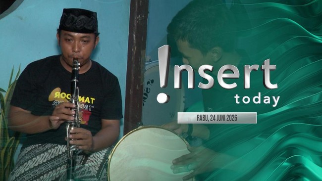 Insert Today: Alat Musik Tanjidor Naik Daun, Kini Jadi Hiburan Anak Muda