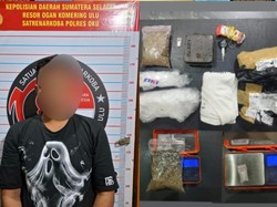 Buron Curat Asal Lampung Ditangkap di OKU, Polisi Temukan Ganja dan Sabu