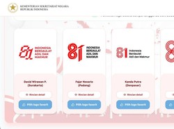 Ini 5 Desain Terbaik Logo HUT Ke-81 RI, Publik Bisa Ikut Pilih