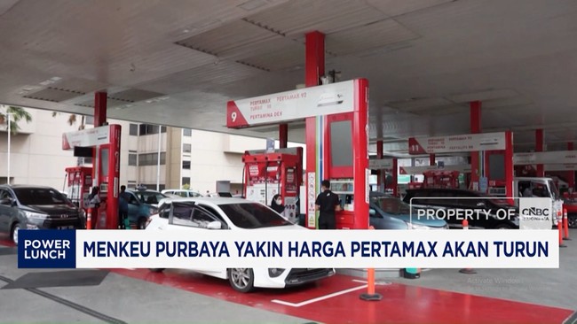 Video: Menkeu Purbaya Yakin Harga Pertamax Akan Turun