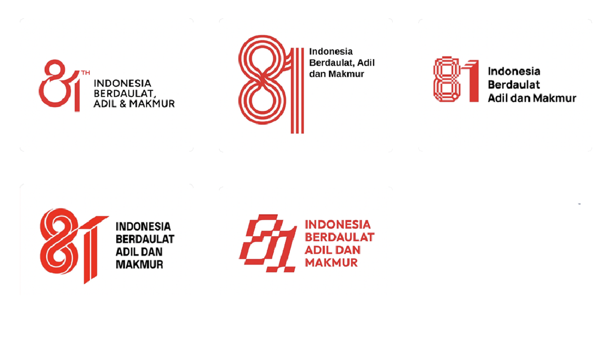 Istana Gelar Jajak Pendapat Ajak Masyarakat Pilih Logo HUT ke-81 RI