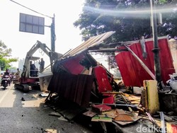 Puluhan Tahun Kuasai Trotoar, 63 Bangli di Monju Bandung Dibongkar