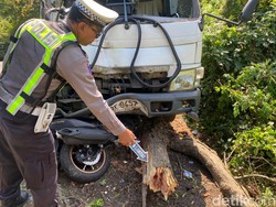Gagal Nyalip, Mahasiswa Denpasar Tewas Ditabrak Truk di Jembrana