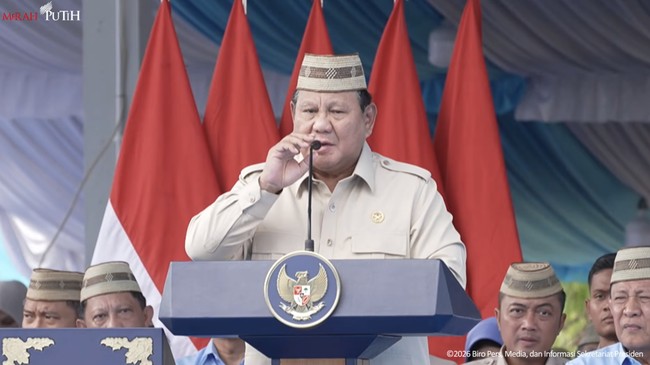 Prabowo Bangga Produksi Beras dan Jagung Tertinggi Sepanjang RI Berdiri