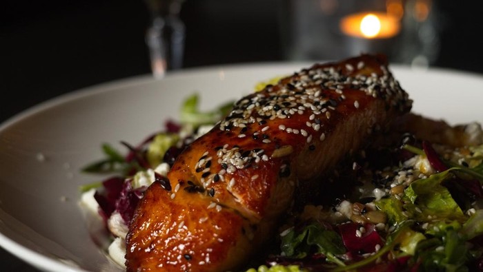 Sesame Grilled Salmon