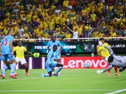 Soccer Football - FIFA World Cup 2026 - Group K - Colombia v DR Congo - Estadio Guadalajara, Guadalajara, Mexico - June 23, 2026 DR Congo's Lionel Mpasi in action REUTERS/Eloisa Sanchez