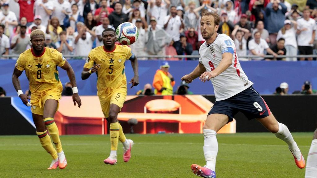 Hasil Piala Dunia: Kane Buang Peluang Emas, Inggris Ditahan Ghana