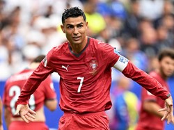 Soccer Football - FIFA World Cup 2026 - Group K - Portugal v Uzbekistan - Houston Stadium, Houston, Texas, U.S. - June 23, 2026 Portugal's Cristiano Ronaldo reacts IMAGN IMAGES via Reuters/Maria Lysaker