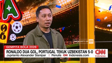 VIDEO: Ronaldo Dua Gol, Portugal Tekuk Uzbekistan 5-0