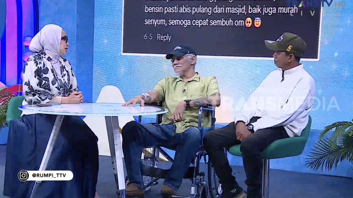 Tio Pakusadewo sebagai bintang tamu Rumpi&colon; No Secret&comma; Selasa &lpar;23&sol;6&sol;2026&rpar;&period;