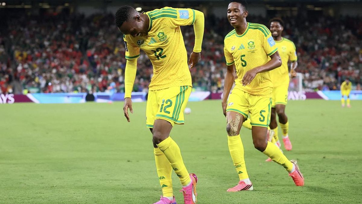 Foto: Satu Gol Afrika Selatan Yang Hadirkan Sejuta Bahagia