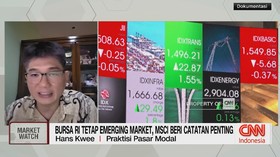 Bursa RI Tetap Emerging Market, MSCI Beri Catatan Penting