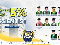 Pertegas Eksistensi Global, 13 Dosen Peneliti UM Tembus Worlds Top 5%
