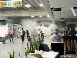 Video: Kengerian di Bandara Maiquetia saat Venezuela Diguncang Gempa