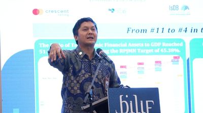 Komite Nasional Ekonomi dan Keuangan Syariah (KNEKS) menyampaikan paparan strategis mengenai arsitektur kebijakan ekonomi syariah Indonesia dalam forum Brunei Islamic Economy Conference (BIE-CON) 2026