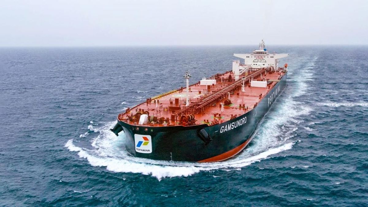Kapal Pertamina Gamsunoro Berhasil Lewati Selat Hormuz