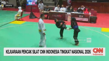 VIDEO: Kejuaraan Pencak Silat CNN Indonesia Tingkat Nasional 2026
