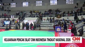 Kejuaraan Pencak Silat CNN Indonesia Tingkat Nasional 2026 resmi digelar mulai hari ini.
Untuk mengetahui jalannya event, sudah ada Produser Lapangan CNN Indonesia, Gitamy Ningrum, di Padepokan Pencak Silat TMII, Jakarta Timur.
