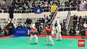 Kejuaraan Pencak Silat Tingkat Nasional Piala Presiden 2026 sudah dimulai sejak Kamis (25/6) pagi di Padepokan Pencak Silat TMII.