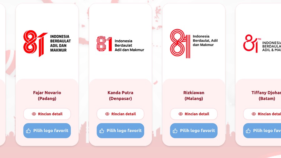 Link dan Cara Polling Logo HUT RI ke-81&comma; yang Mana Pilihanmu&quest;