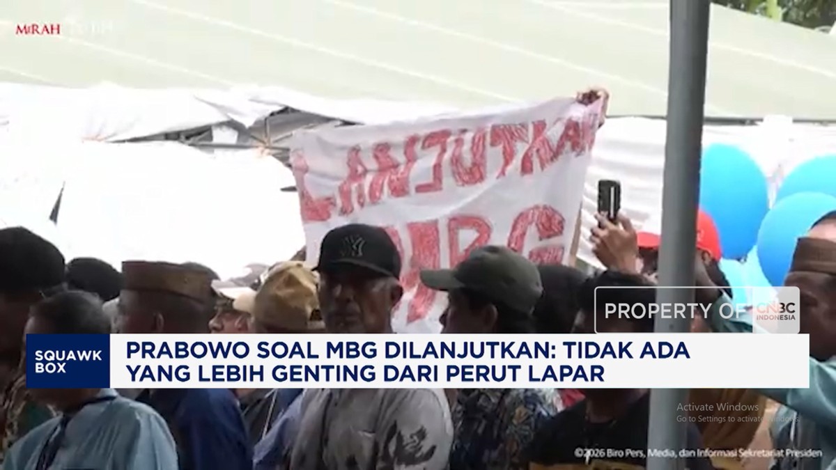 Video: Prabowo soal MBG: Tidak Ada yang Lebih Genting dari Perut Lapar