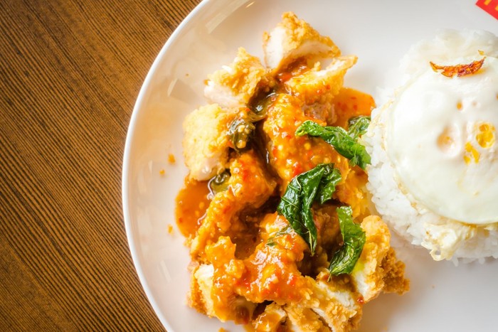 Salted egg chicken