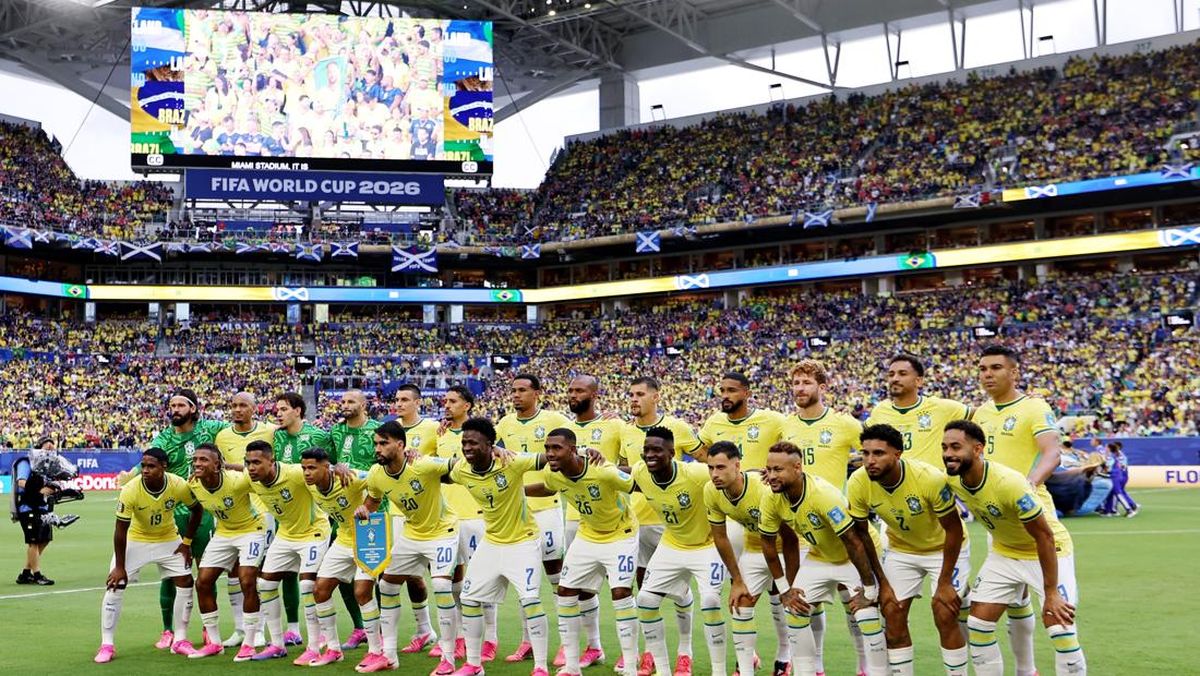Babak 1 Piala Dunia: Vinicius Garang, Brasil Unggul atas Skotlandia