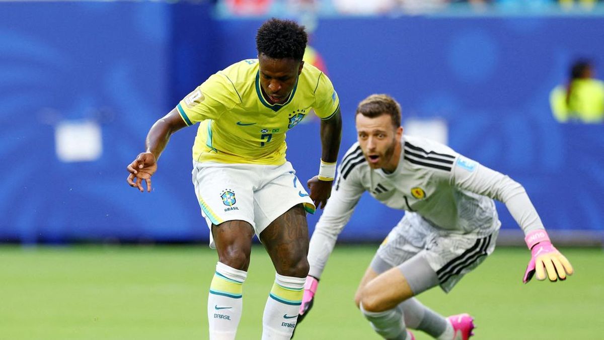 Vinicius Selalu Bikin Gol Di 3 Laga Awal, Tanda Brasil Juara Dunia?