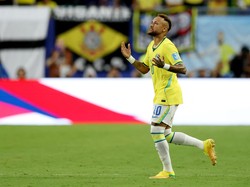 Soccer Football - FIFA World Cup 2026 - Group C - Scotland v Brazil - Miami Stadium, Miami Gardens, Florida, U.S. - June 24, 2026 Brazil's Neymar Jr. comes on as a substitute to replace Matheus Cunha (REUTERS/Paul Childs)