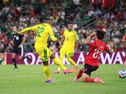 Afrika Selatan (kuning) mencetak sejarah di Piala Dunia setelah kalahkan Korea Selatan.