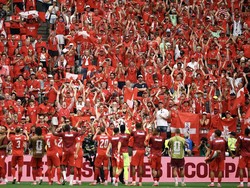 Soccer Football - FIFA World Cup 2026 - Group B - Switzerland v Canada - BC Place, Vancouver, Canada - June 24, 2026
Switzerland players celebrate after the match (REUTERS/Agustin Marcarian)