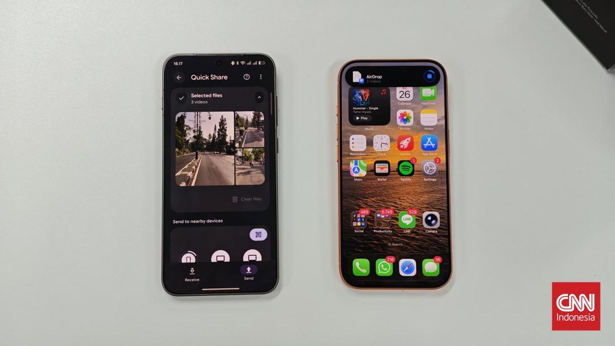 Cara Kirim Foto dari HP Android ke iPhone Pakai AirDrop