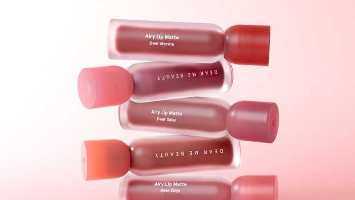 Wajib Coba, Dear Me Beauty Hadirkan Airy Lip Matte yang Cantik dan Lembut di Bibir