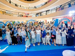 Tiga Hari Penuh Keseruan, Frisian Flag Temani Langkah Keluarga Surabaya