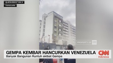 VIDEO: Gempa Kembar Hancurkan Venezuela