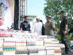 KDM Musnahkan Lebih dari 44 Juta Batang Rokok Ilegal Senilai Rp 65,1 M