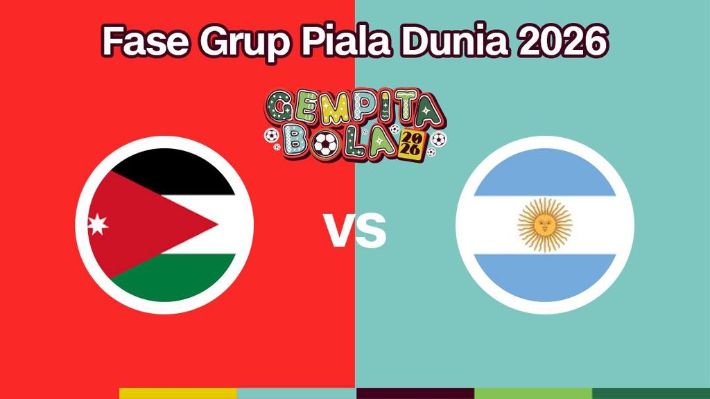 LIVE REPORT: Yordania vs Argentina di Piala Dunia 2026