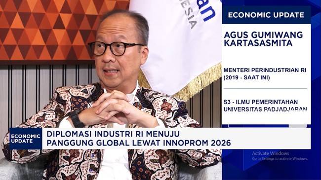 Video: Menperin Agus Gumiwang & Target RI di INNOPROM 2026