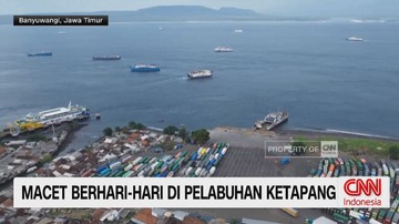 VIDEO: Macet Berhari-Hari di Pelabuhan Ketapang