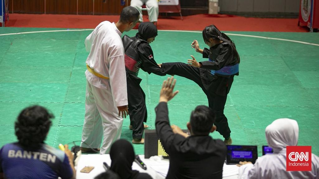 FOTO: Ajang Pesilat Muda Menyala di Kancah Nasional