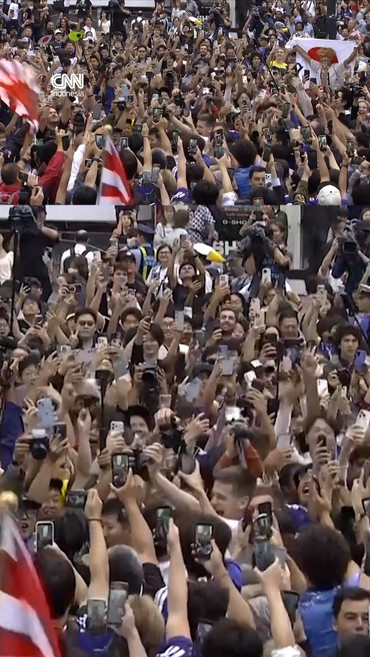Ratusan Supporter Padati Shibuya, Usai Jepang Imbang Lawan Swedia.