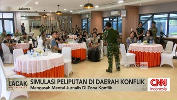 VIDEO: Jurnalis Dilatih Hadapi Situasi Perang Lewat Simulasi Konflik