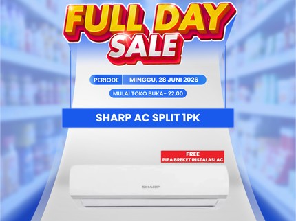 Libur Sekolah di Rumah Tetap Nyaman, Ada Promo AC hingga TV di Transmart Full Day Sale