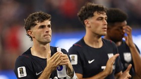 Soccer Football - FIFA World Cup 2026 - Group D - Turkey v United States - Los Angeles Stadium, Inglewood, California, U.S. - June 25, 2026 Christian Pulisic of the U.S. reacts after the match IMAGN IMAGES via Reuters/Kiyoshi Mio     TPX IMAGES OF TH