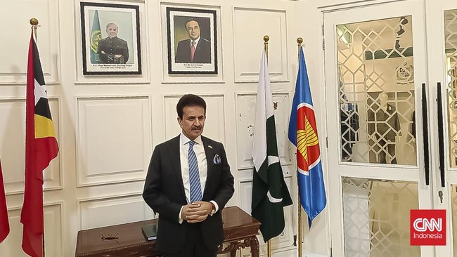 Duta Besar Pakistan untuk Indonesia Zahid Hafeez Chaudhri