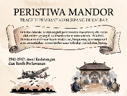 Peristiwa Mandor Berdarah: Tragedi Kelam Pembantaian Jepang di Kalbar