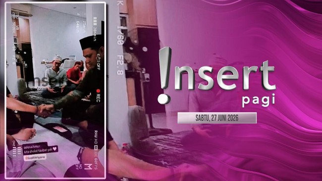 Insert Pagi: Virgoun Ijab Kabul Ulang usai Gelar Akikah Anak dengan Lindi