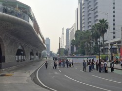 Jalan Sudirman-Thamrin Ditutup Jelang Puncak Perayaan HUT Ke-499 Jakarta