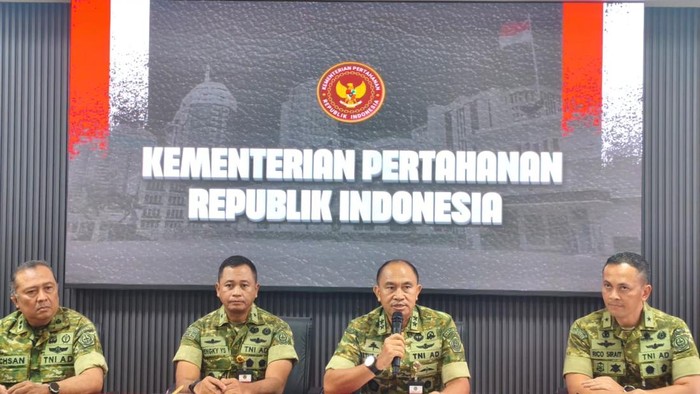 Jumpa Pers Kemhan soal 5 Peserta SPPI Meninggal Dunia